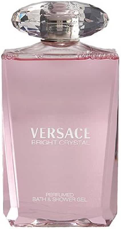  Versace Bright Crystal for Women Perfumed Bath & Shower Gel,  6.7 Ounce : Bath And Shower Gels : Beauty & Personal Care